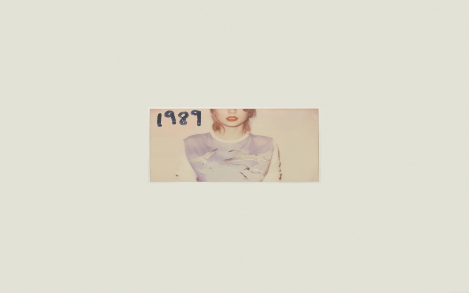 Download 1989 Taylor Swift Minimal Album Cover wallpaper