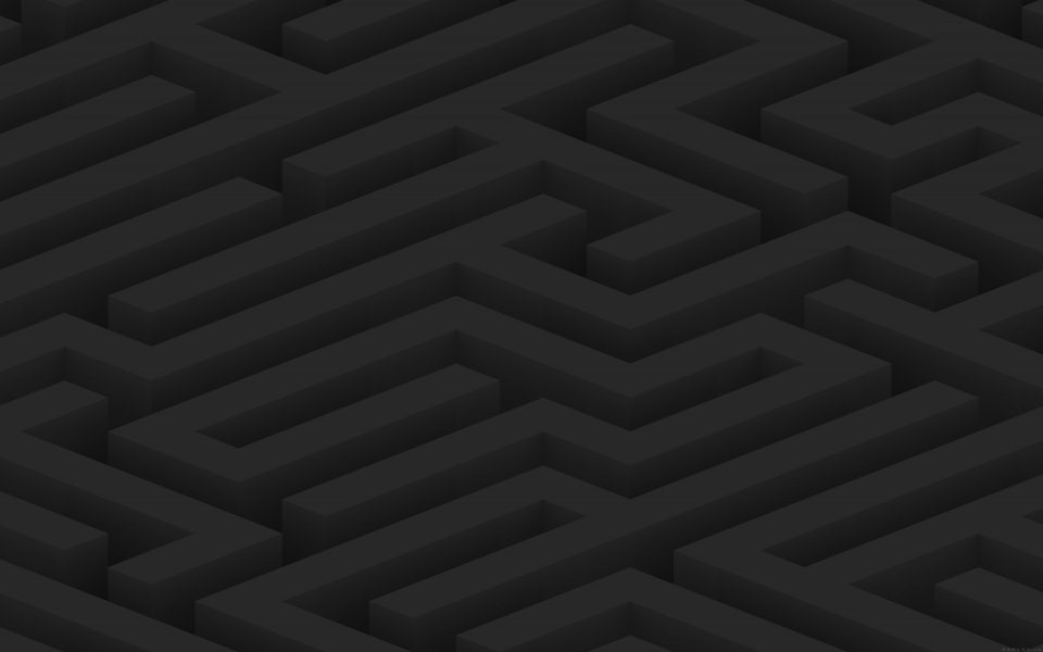 Download 3d Dark Maze Digital wallpaper