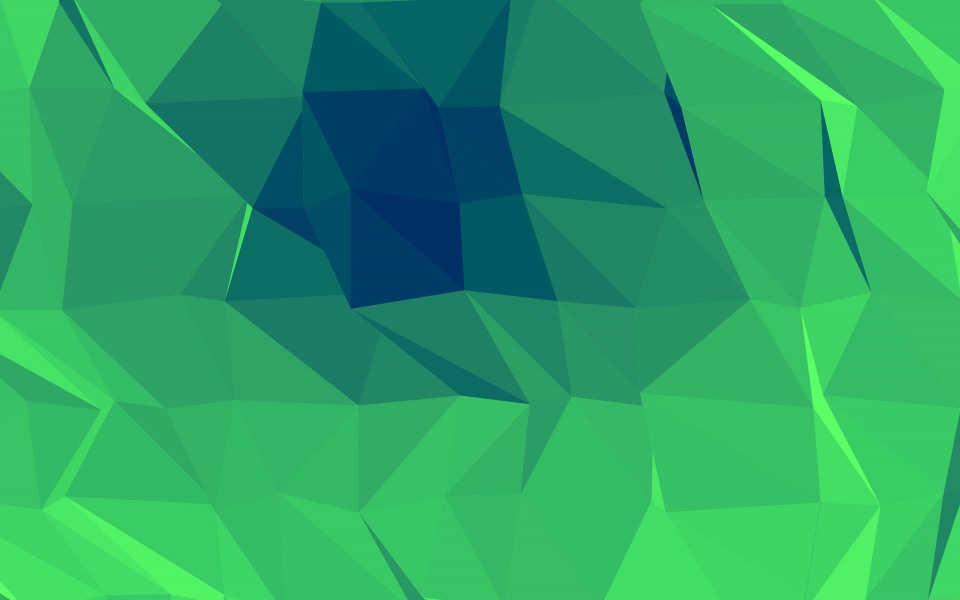Download 3d Green Triangles Pattern wallpaper