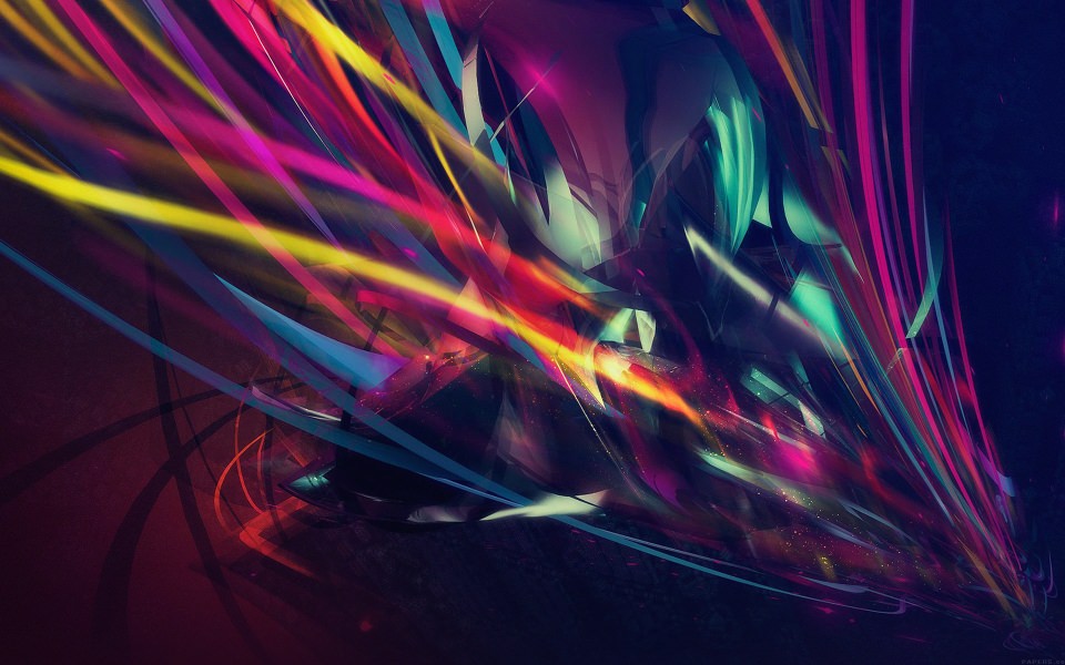Download Abstract Colourful Line wallpaper