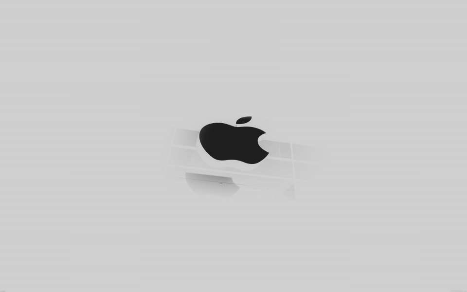 Download Apple Logo at Angle wallpaper