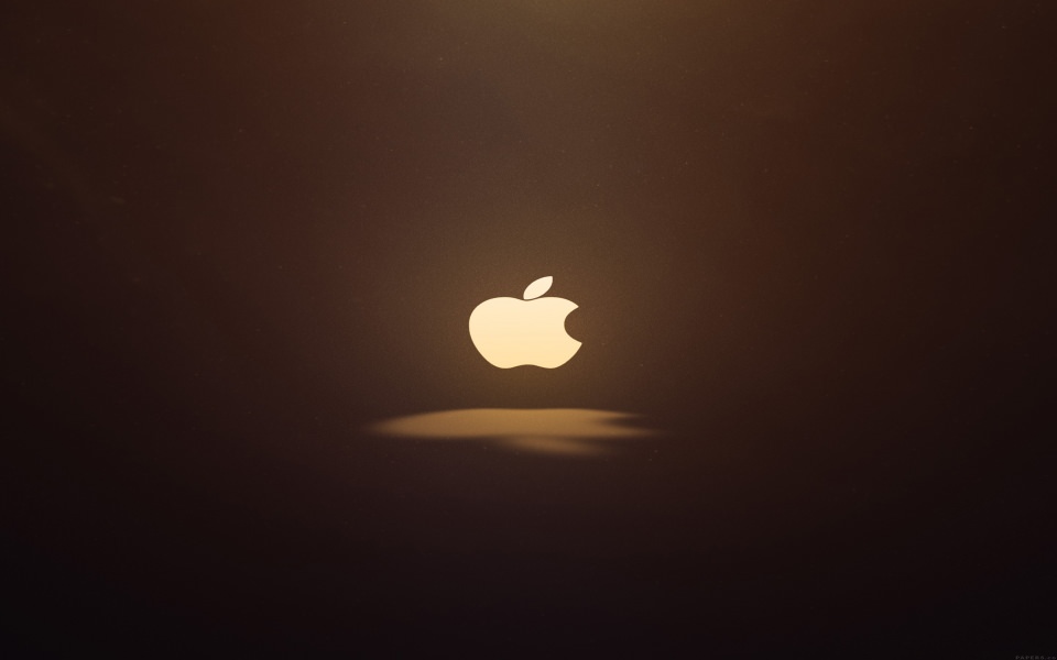 Download Apple Minimal Design Logo wallpaper