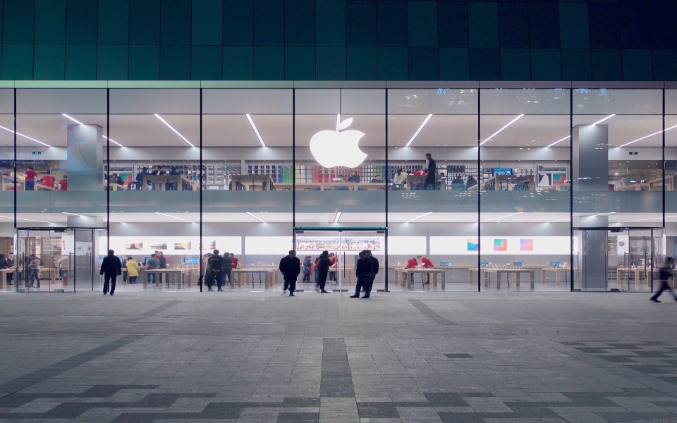 Download Apple Store Front Architecture wallpaper