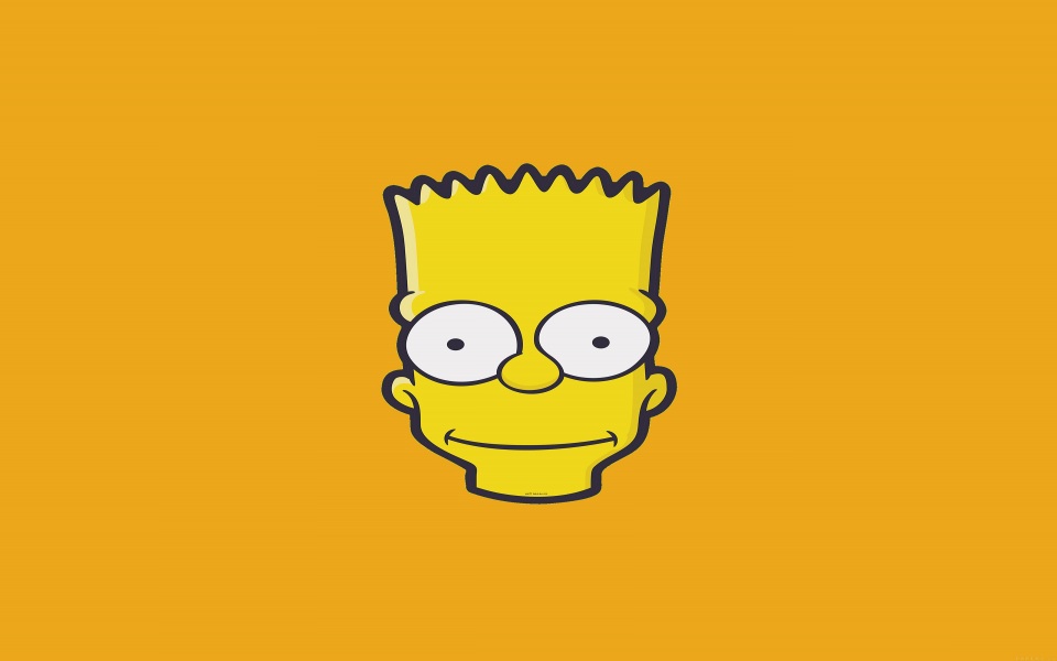 Download Bart Simpson Face wallpaper