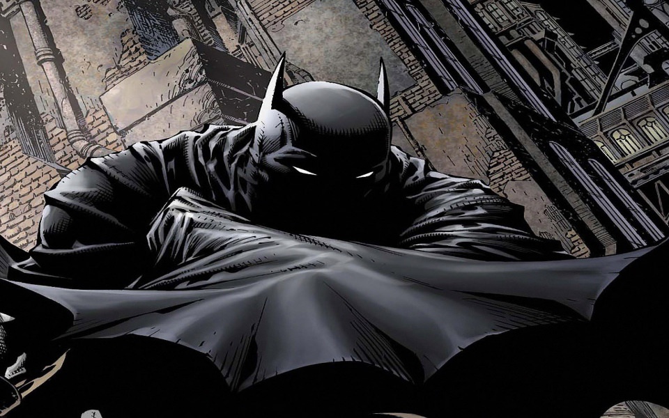 Download Batman Comic Illustration wallpaper