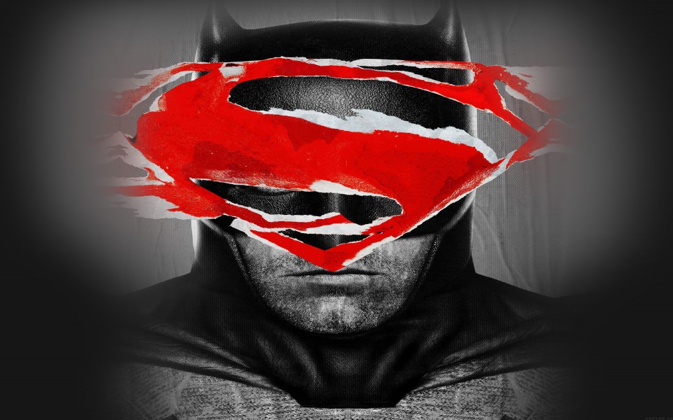 Download Batman v Superman Poster wallpaper
