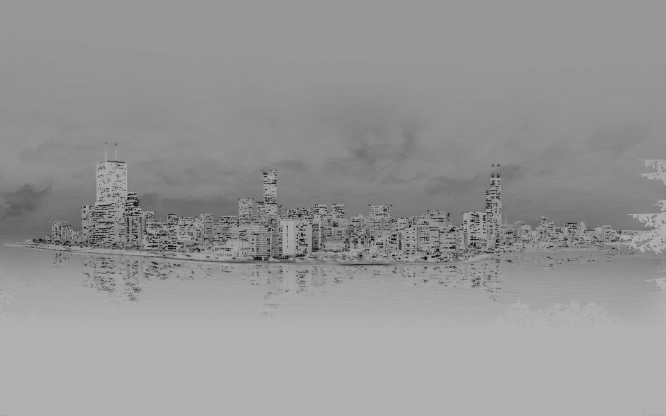 Download Black And White City wallpaper