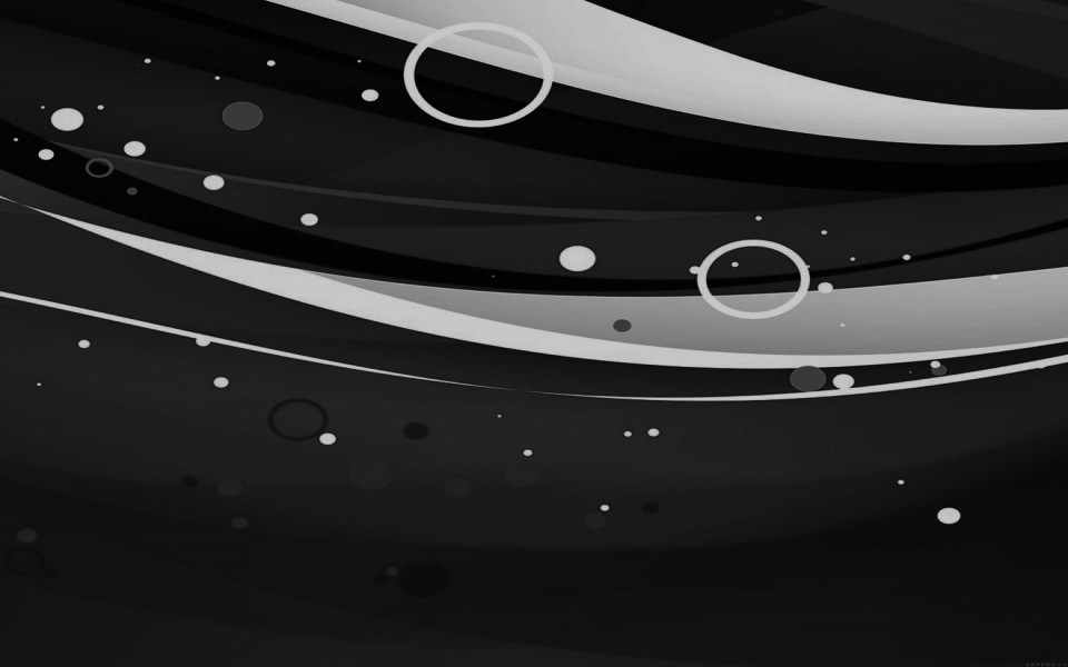 Download Black and White patterned Circles wallpaper