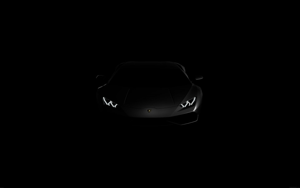 Download Blacked Out Lamborghini wallpaper
