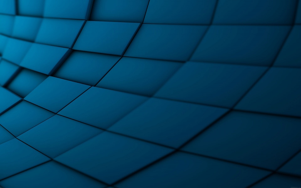 Download Blue 3D Bricks wallpaper