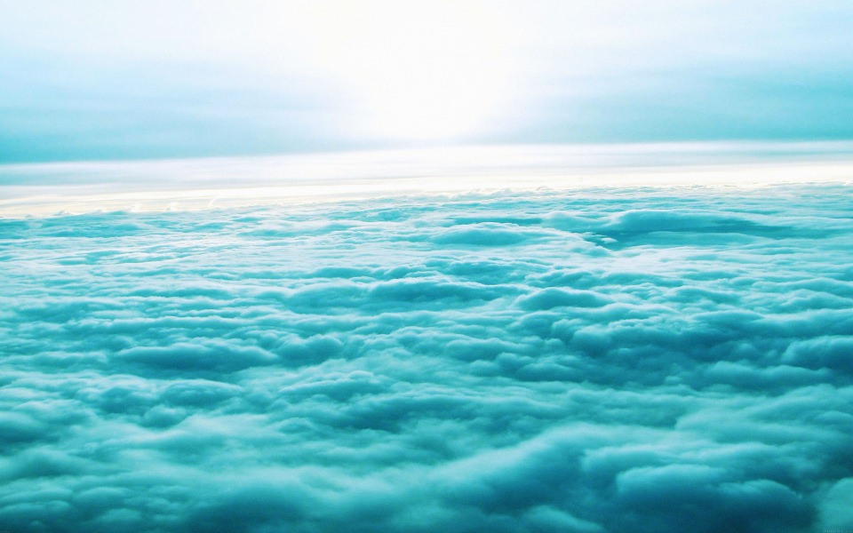 Download Blue Clouds In Sky wallpaper