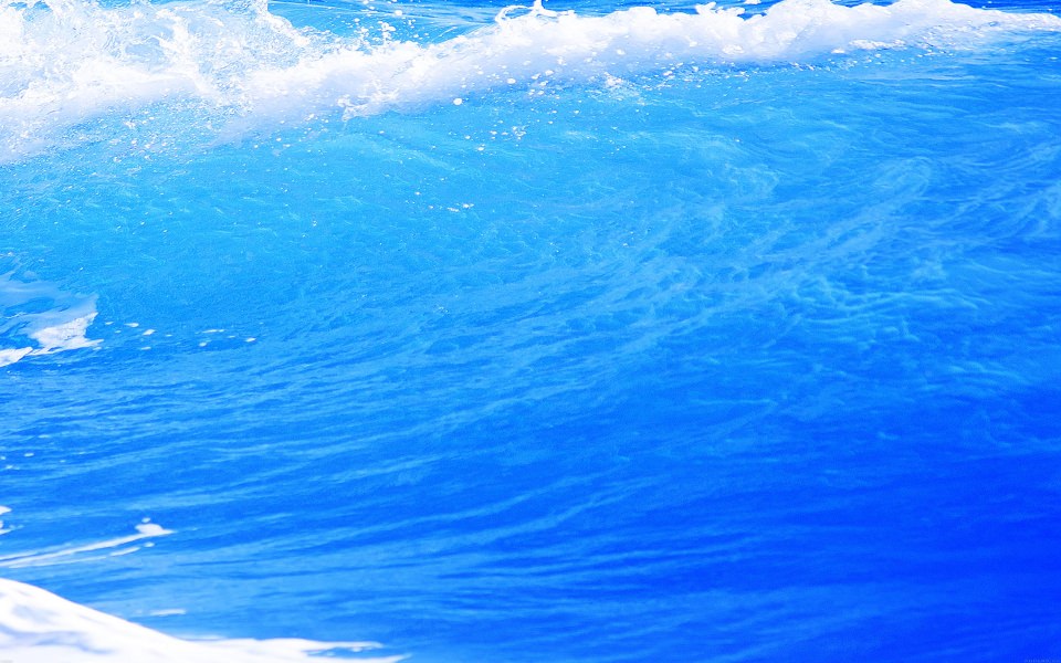 Download Blue Sea Wave wallpaper
