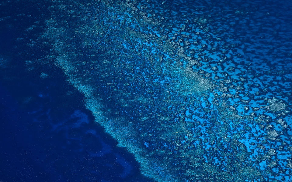 Download Blue Sea Waves wallpaper