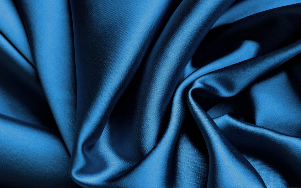 Download Blue Silk Fabric wallpaper