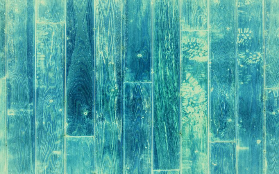 Download Blue Wooden Floorboards wallpaper