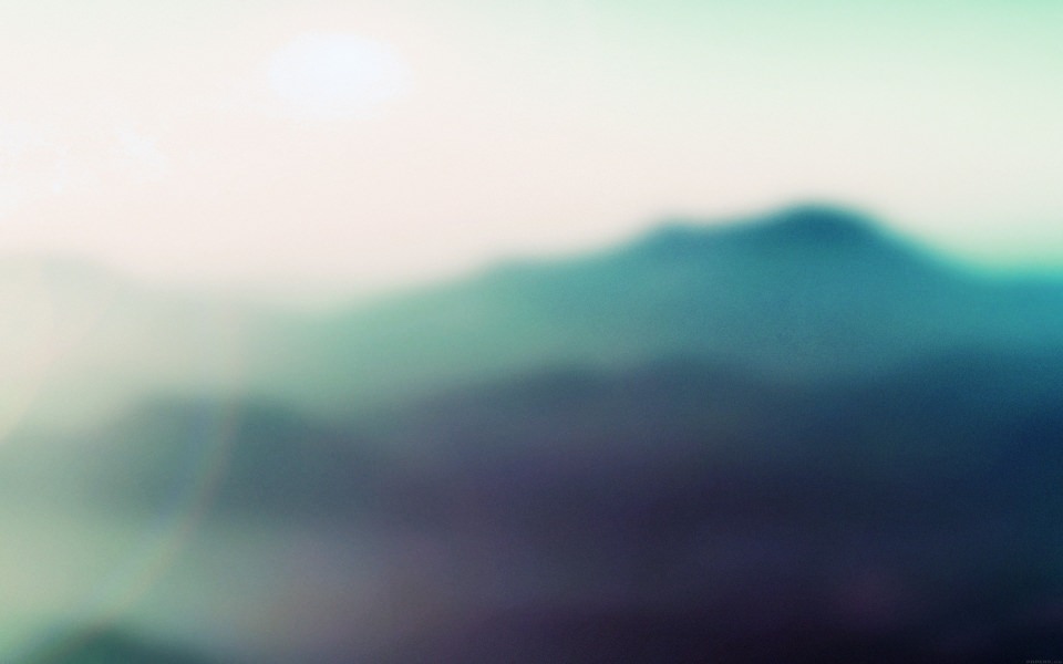 Download Blurred Mountains wallpaper