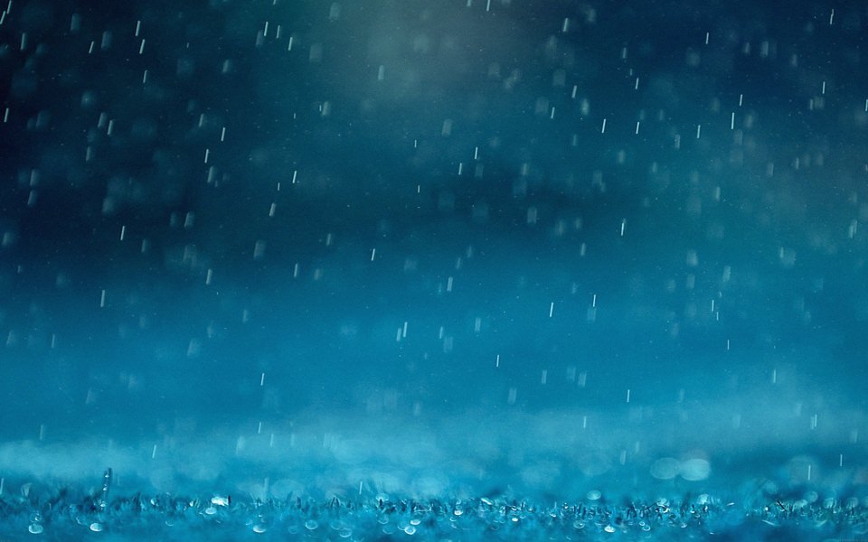 Download Blurred Rain Falling wallpaper