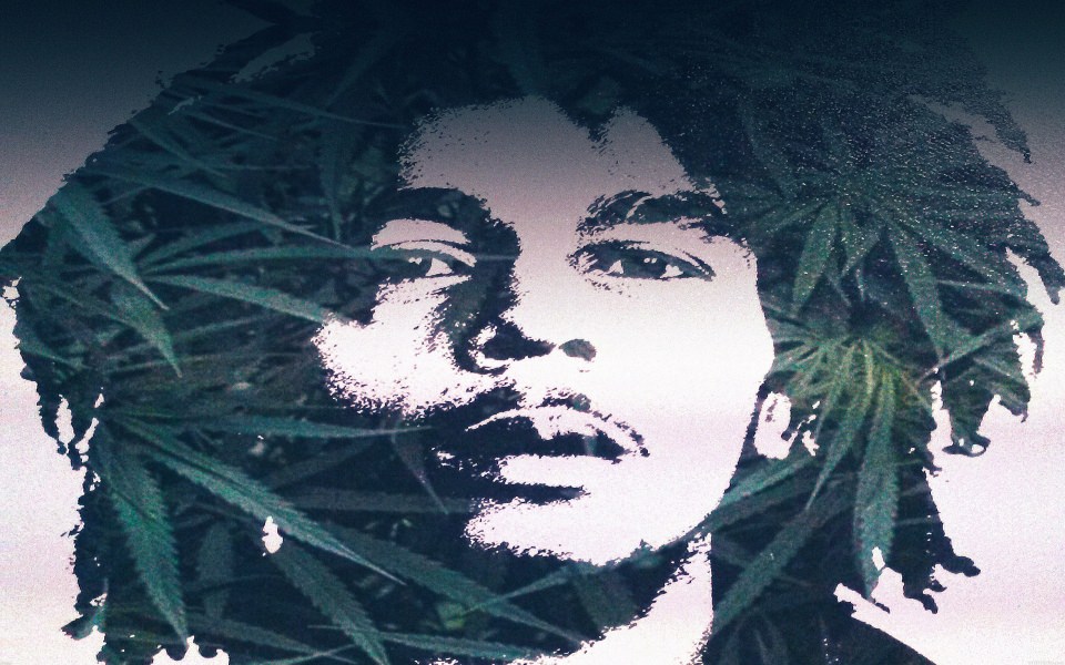 Download Bob Marley Plant Art wallpaper