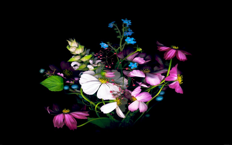 Download Bright Digital Flower wallpaper