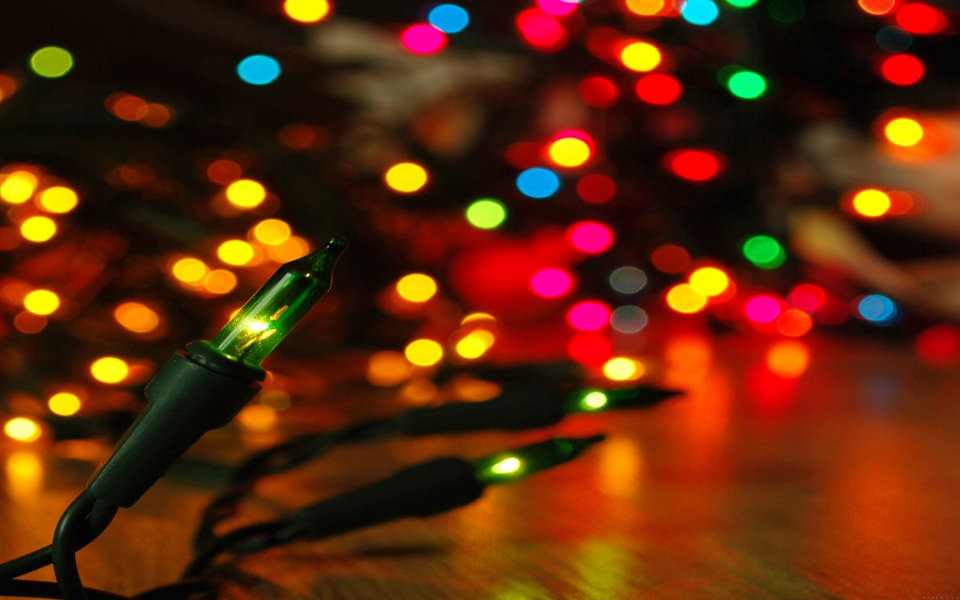 Download Christmas Tree Lights wallpaper