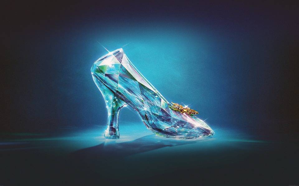 Download Cinderella Glass Slipper wallpaper