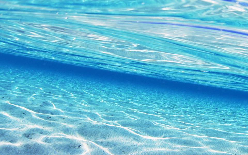 Download Clear Blue Water wallpaper