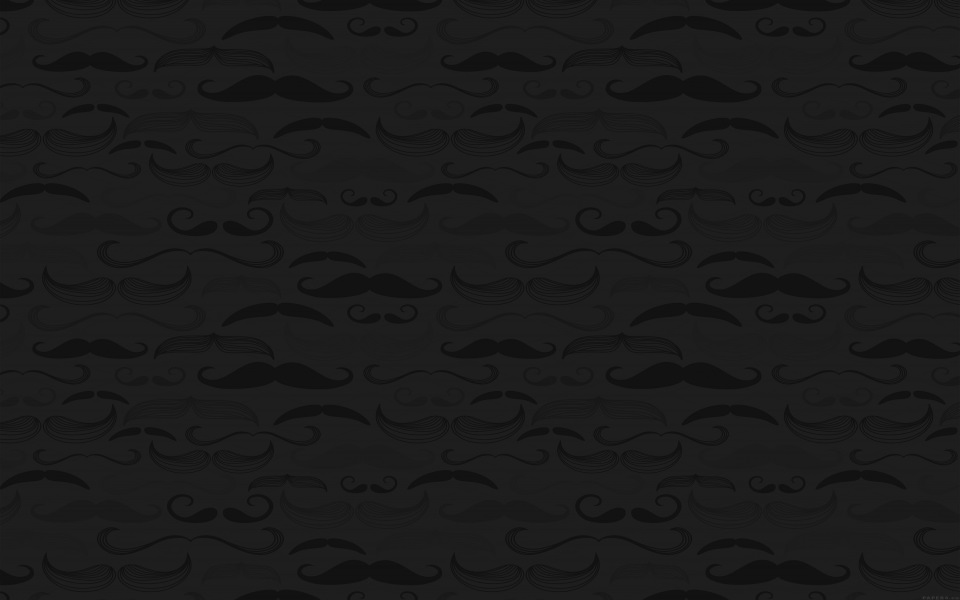 Download Dark Hipster Moustache wallpaper