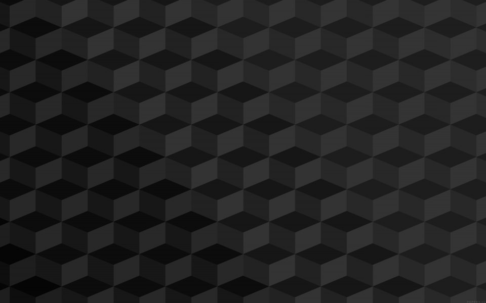 Download Dark Polygon Cubes wallpaper