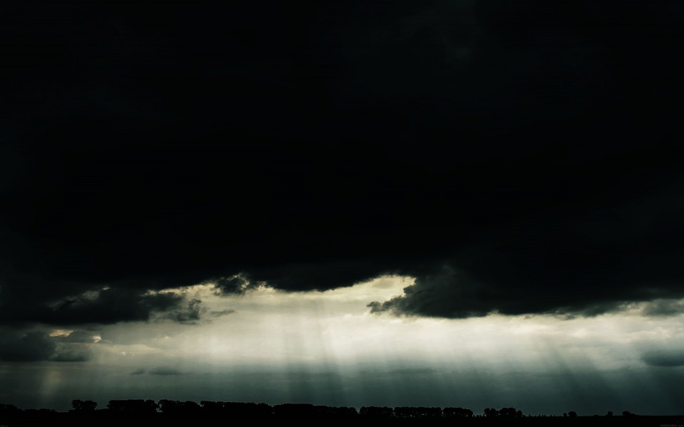 Download Dark Storm Clouds wallpaper