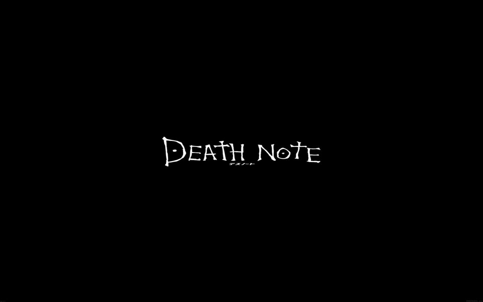 Download Death Note Logo wallpaper