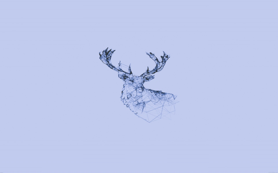 Download Deer Sketch wallpaper