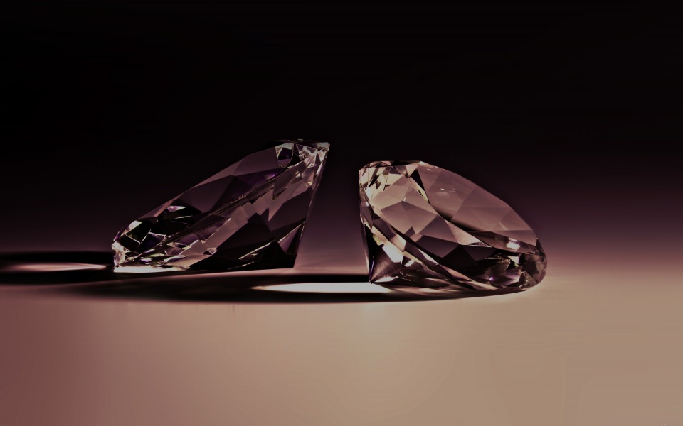 Download Diamonds With Heavy Shadow wallpaper