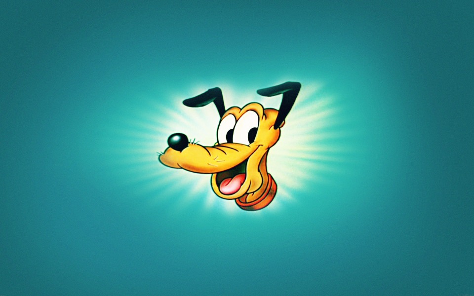 Download Disney Pluto Dog Cartoon wallpaper