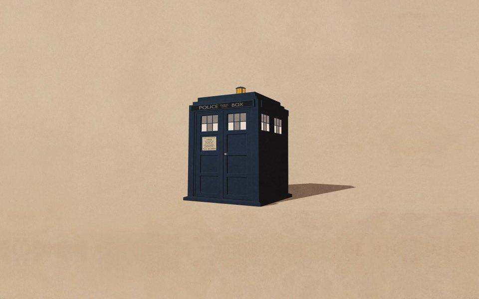 Download Doctor Who Police Box wallpaper