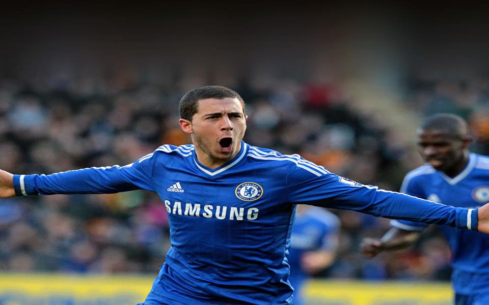 Download Eden Hazard Chelsea Roar wallpaper