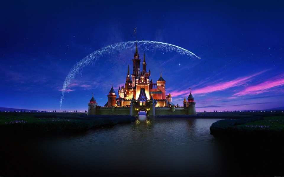 Download Fireworks Over Disney Castle wallpaper