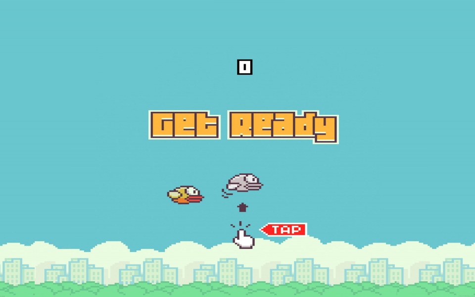 Download Flappy Bird Wallpaper wallpaper