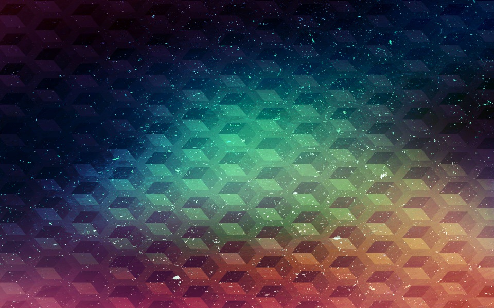 Download Galaxy Cube Pattern wallpaper