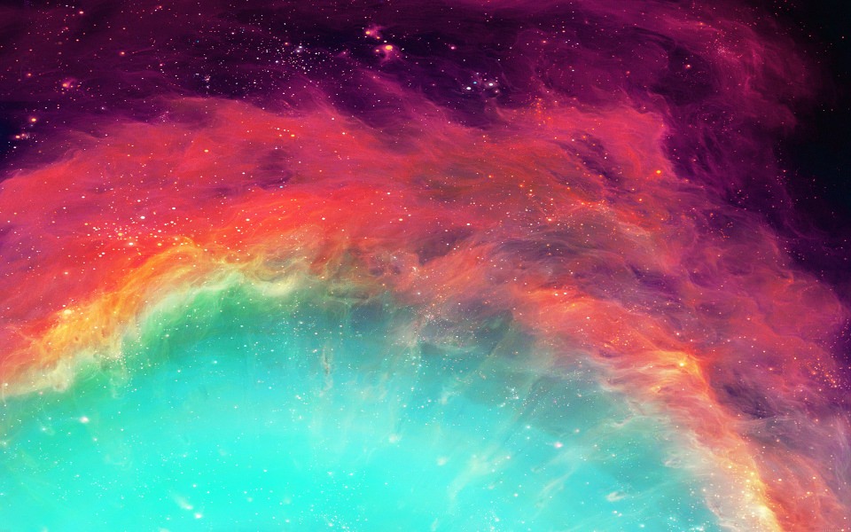 Download Galaxy Eye Stars wallpaper