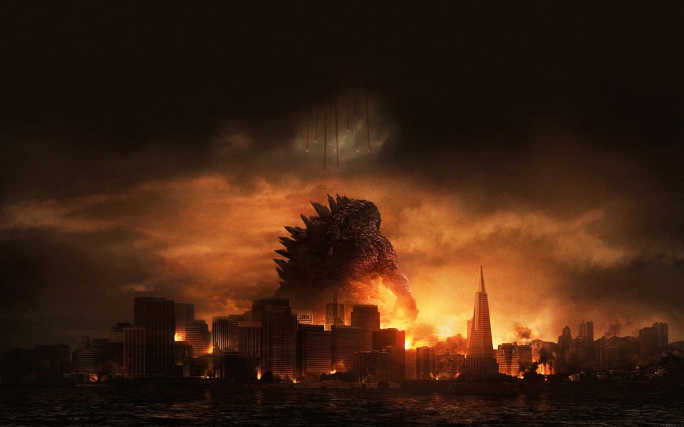 Download Godzilla Film Poster wallpaper