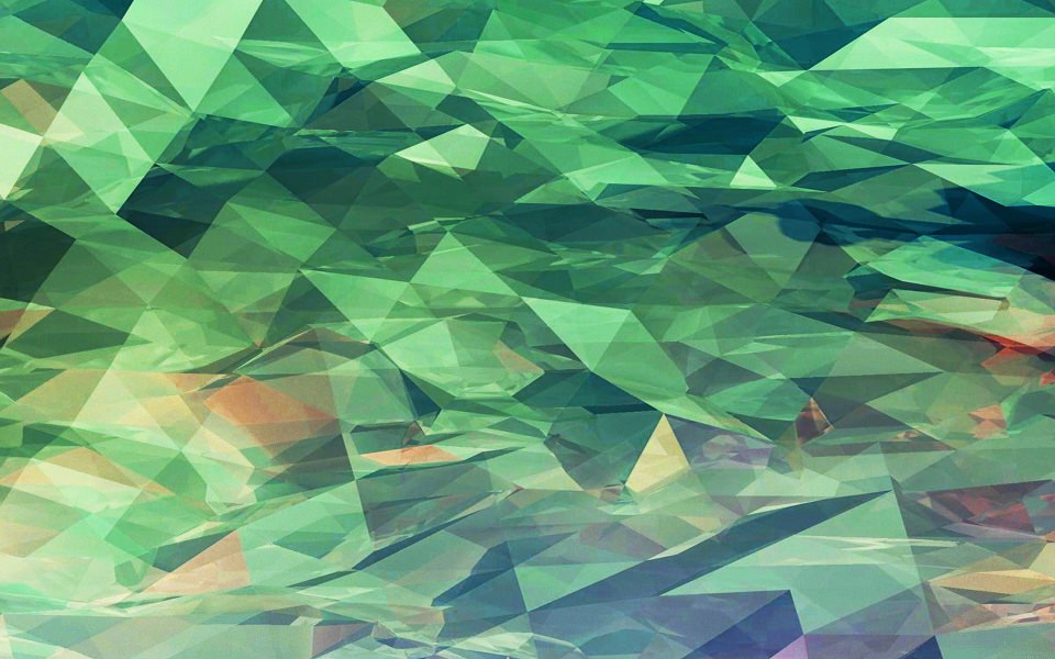 Download Green Abstract Ocean Pattern wallpaper