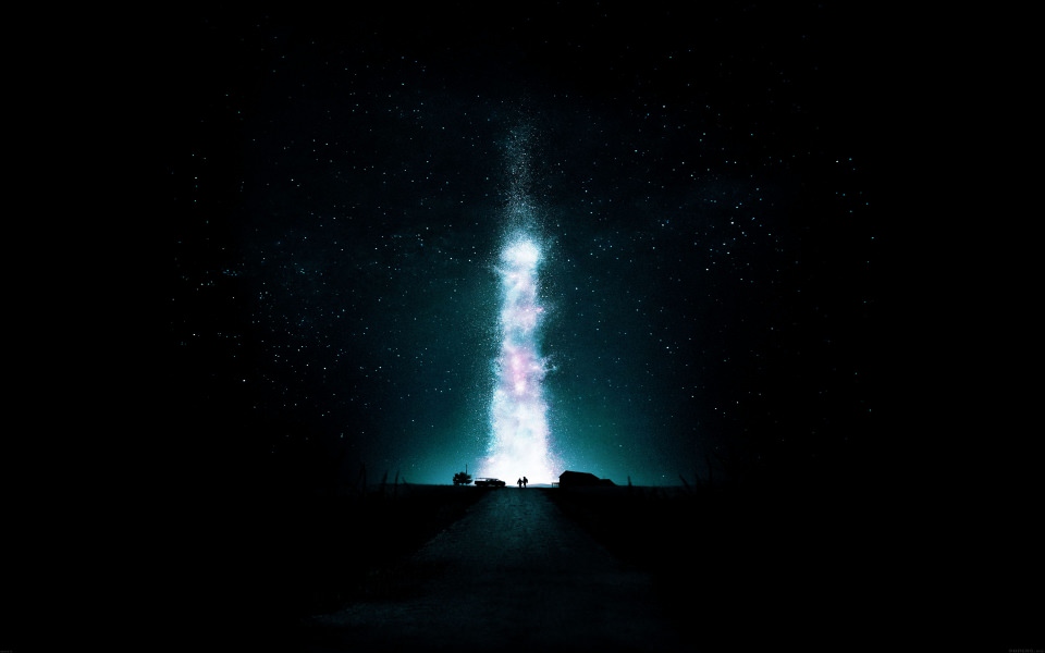 Download Interstellar Green Space Explosion wallpaper