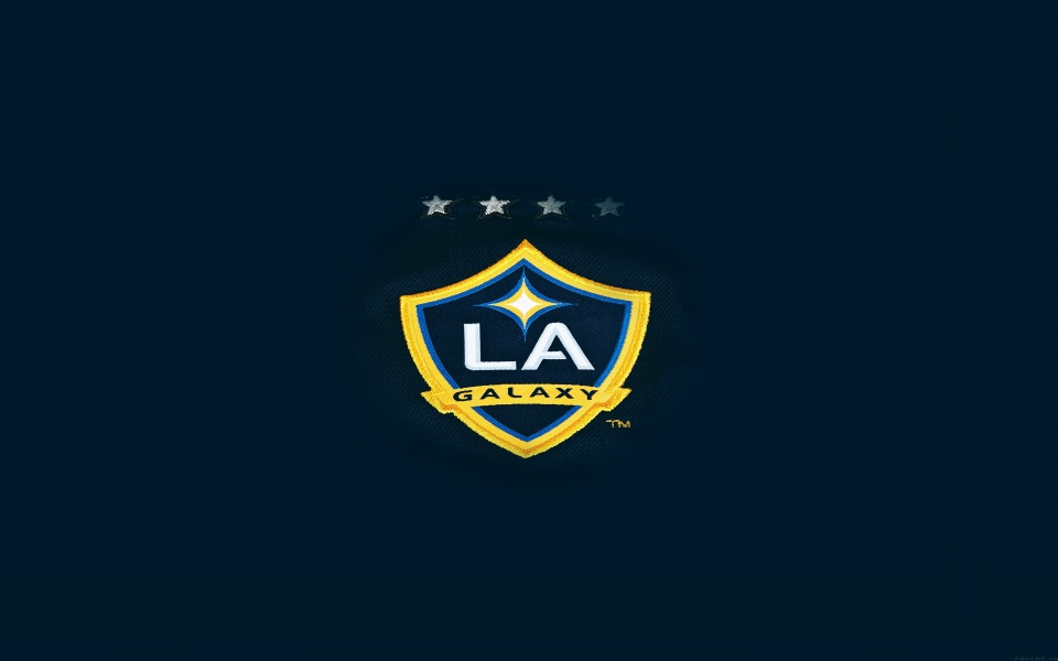 Download LA Galaxy Badge Logo Team wallpaper
