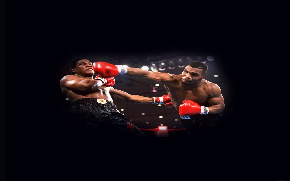 Download Mike Tyson Punching Action Boxing wallpaper
