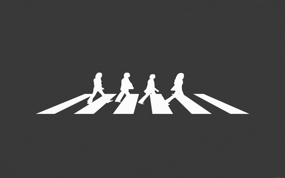 Download Minimal Abbey Road The Beetles wallpaper