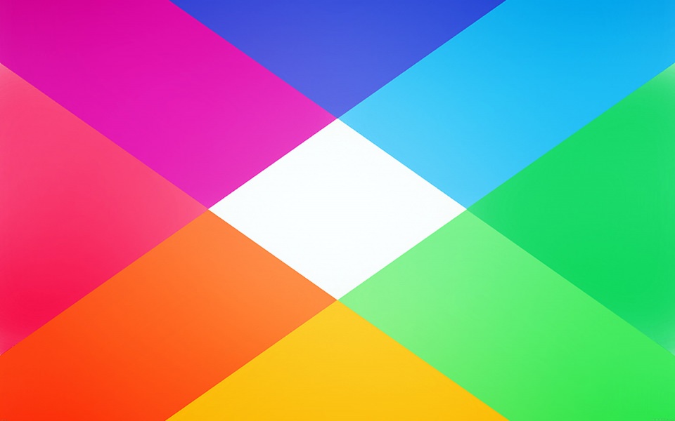 Download Blocky Bright Minimal Colors wallpaper