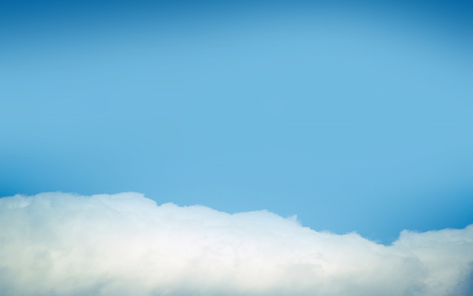 Download Minimal Cloud in Blue SKy wallpaper