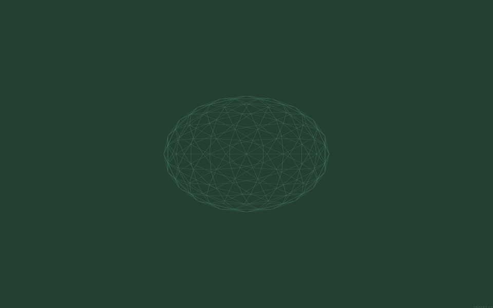 Download Minimal Geometric Green Shape wallpaper