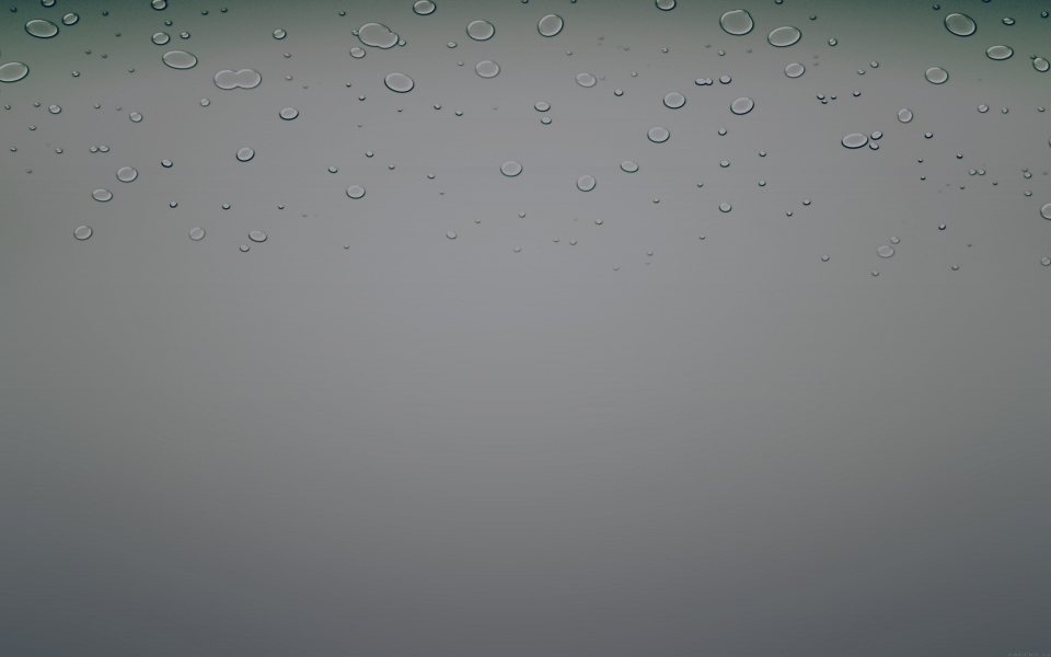 Download Minimal Grey Rain Drops wallpaper