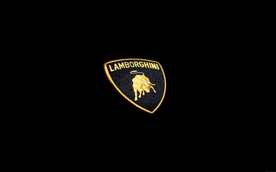 Download Minimal Lamborghini Logo wallpaper